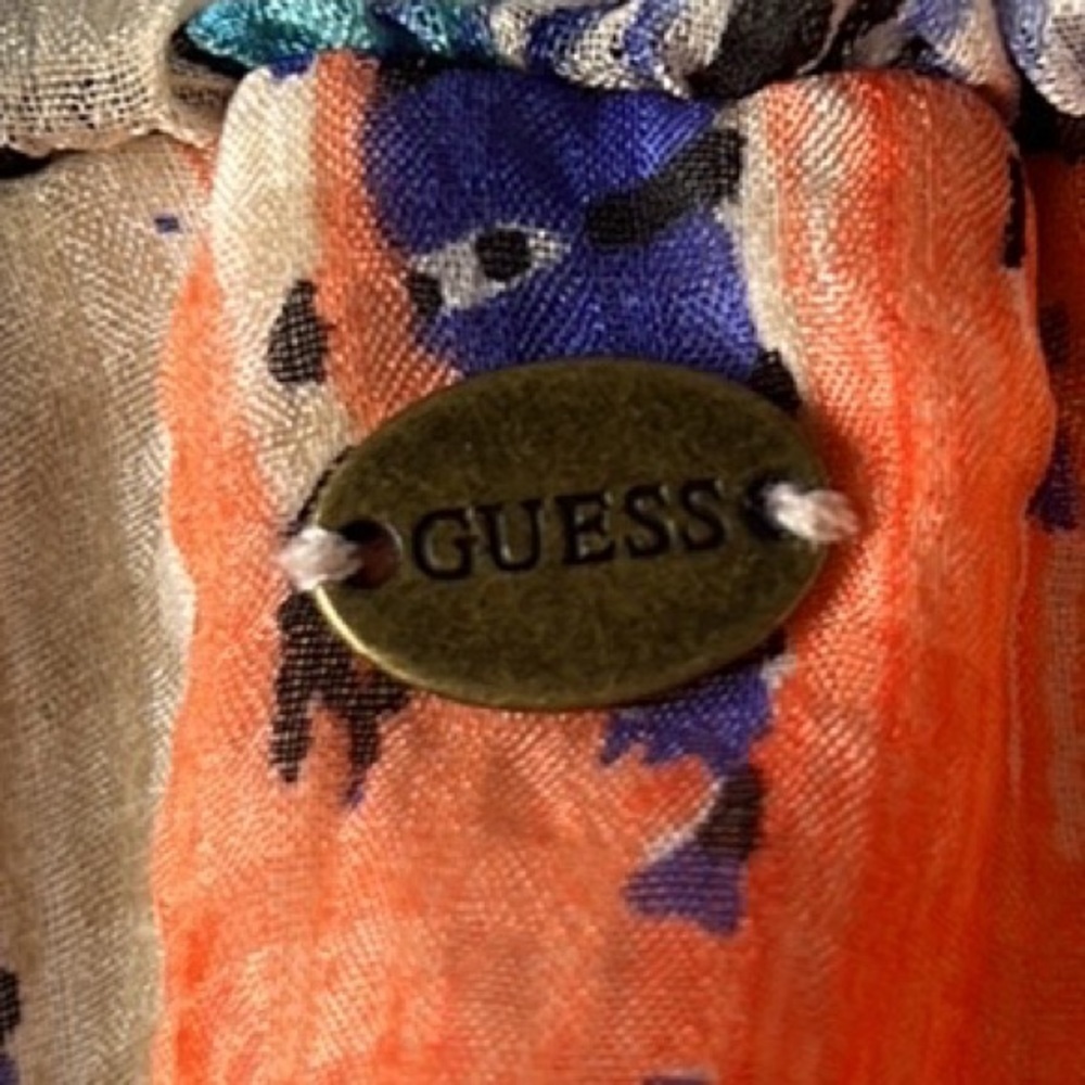 GUESS Multicolored Tiered Mini Skirt Size Small - Picture 6 of 11